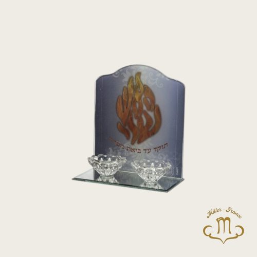 Bougeoirs en verre