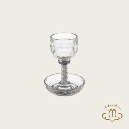 Verre de Kidoush en cristal