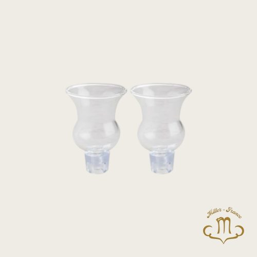 Paire de coupes à huile