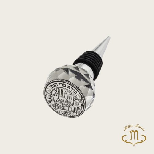 Bouchon à vin en cristal