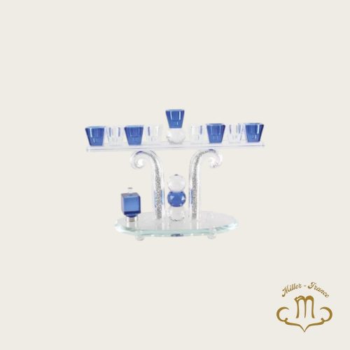 Hanoukia en cristal