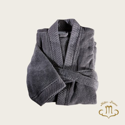 Peignoir Tradition des Vosges - Gris Anthracite
