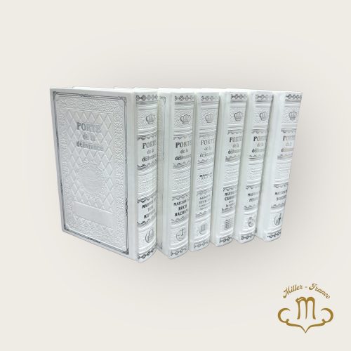 Coffret de Mahzor porte de la delivrance Blanc