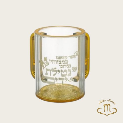 Kelli de lavage en acrylique 12 cm transparent